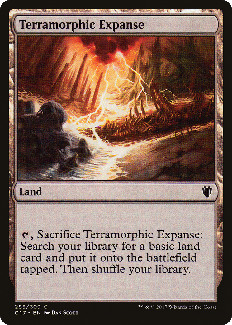 Terramorphic Expanse (C17-285) [Commander 2017] MTG Single Wizards of the Coast