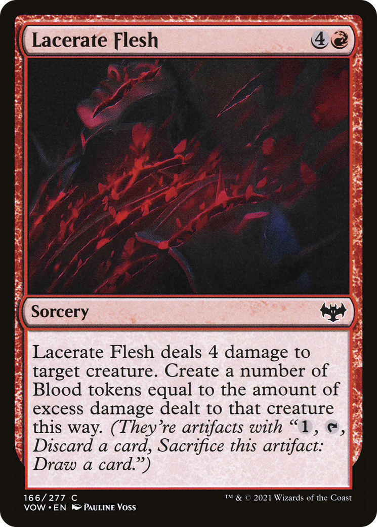 Lacerate Flesh (VOW-166) [Innistrad: Crimson Vow] MTG Single Wizards of the Coast