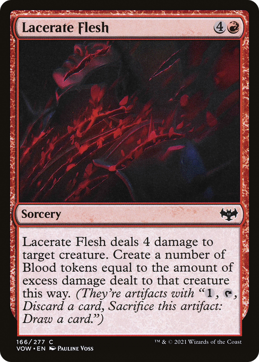 Lacerate Flesh (VOW-166) [Innistrad: Crimson Vow] MTG Single Wizards of the Coast