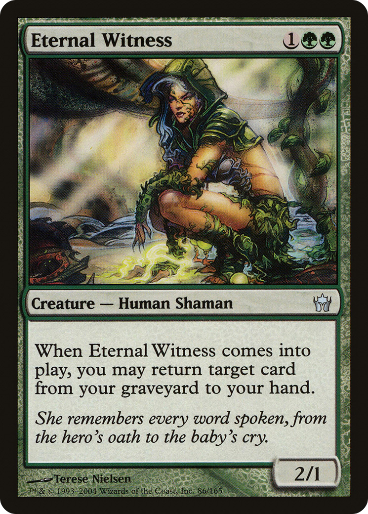Eternal Witness (5DN-086) [Fifth Dawn] MTG Single Wizards of the Coast