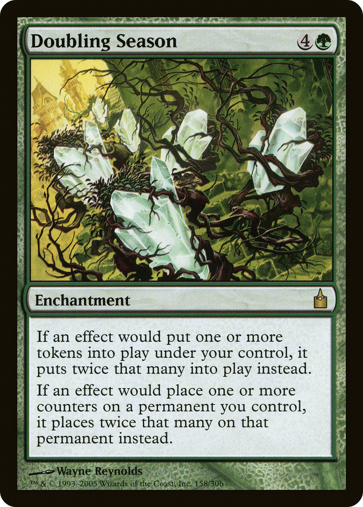 Doubling Season (RAV-158) [Ravnica: City of Guilds] MTG Single Wizards of the Coast
