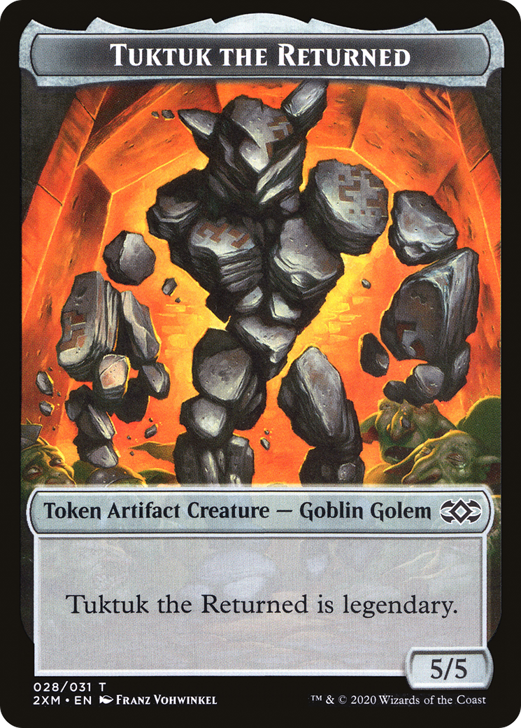 Tuktuk the Returned (T2XM-028) [Tokens] Double Masters Tokens Foil MTG Single Wizards of the Coast