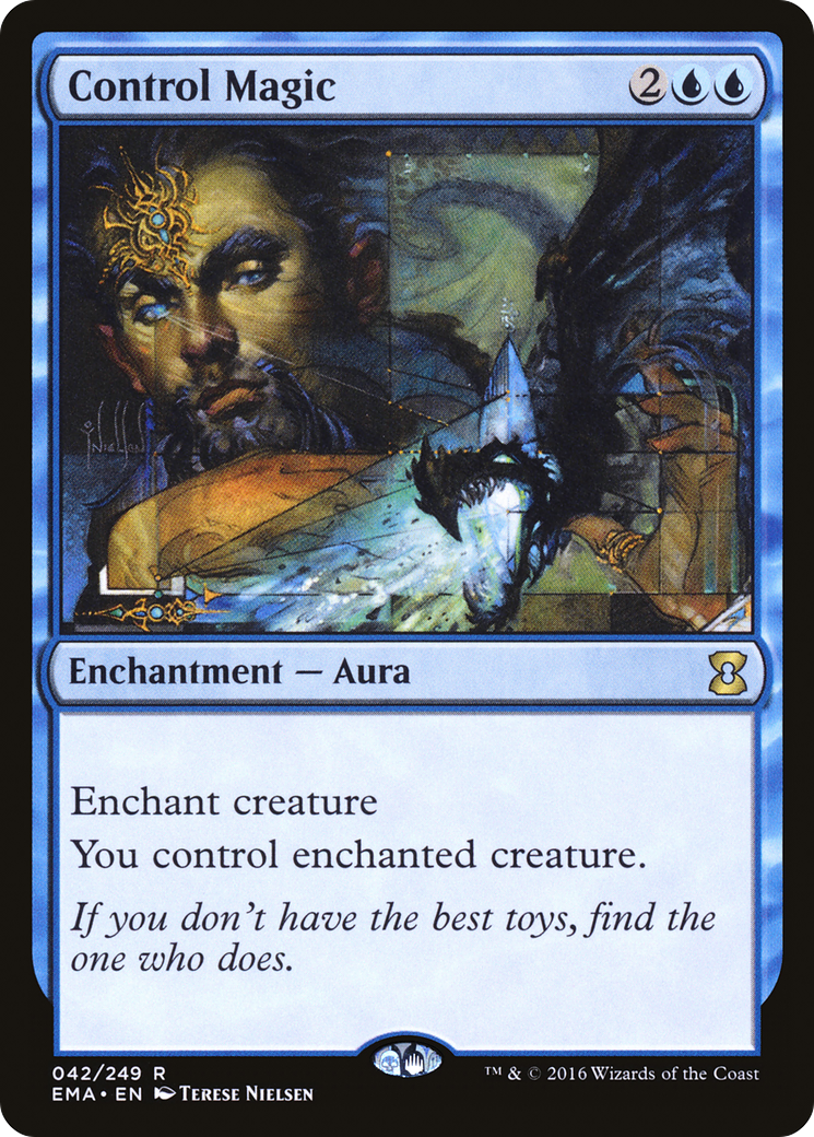 Control Magic (EMA-042) [Eternal Masters] MTG Single Wizards of the Coast