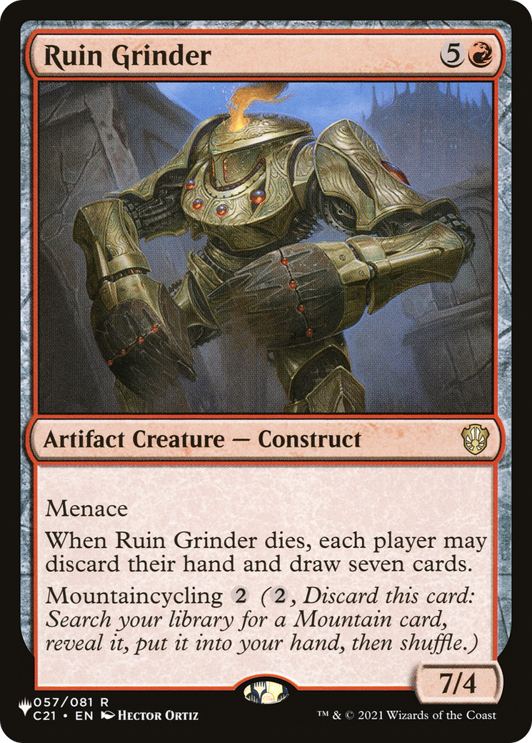 Ruin Grinder (LIST-057/081) [Mystery Booster] The List MTG Single Wizards of the Coast