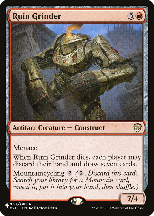 Ruin Grinder (LIST-057/081) [Mystery Booster] The List MTG Single Wizards of the Coast