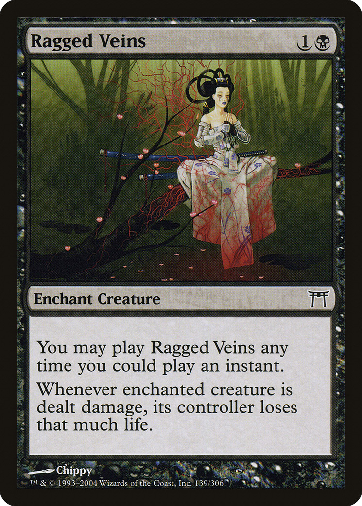 Ragged Veins (CHK-139) [Champions of Kamigawa] MTG Single Wizards of the Coast