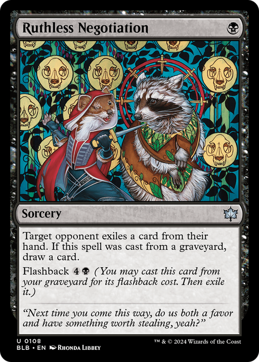 Ruthless Negotiation (BLB-108) [Bloomburrow] MTG Single Wizards of the Coast