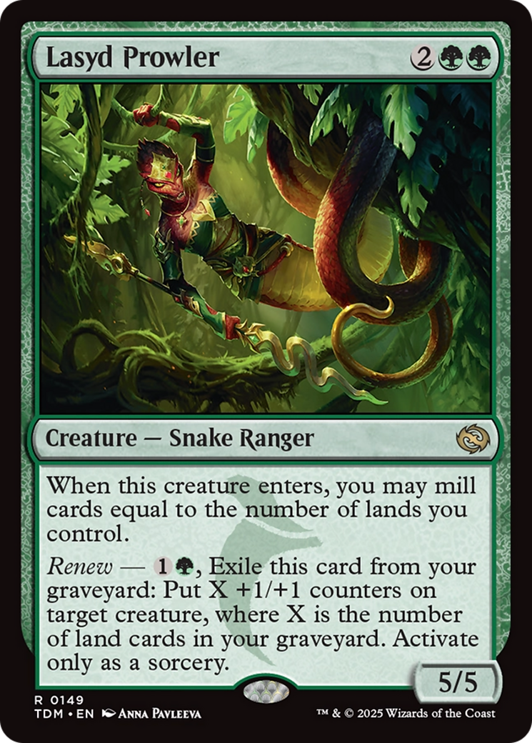 Lasyd Prowler (TDM-149) [Tarkir: Dragonstorm] Foil MTG Single Wizards of the Coast