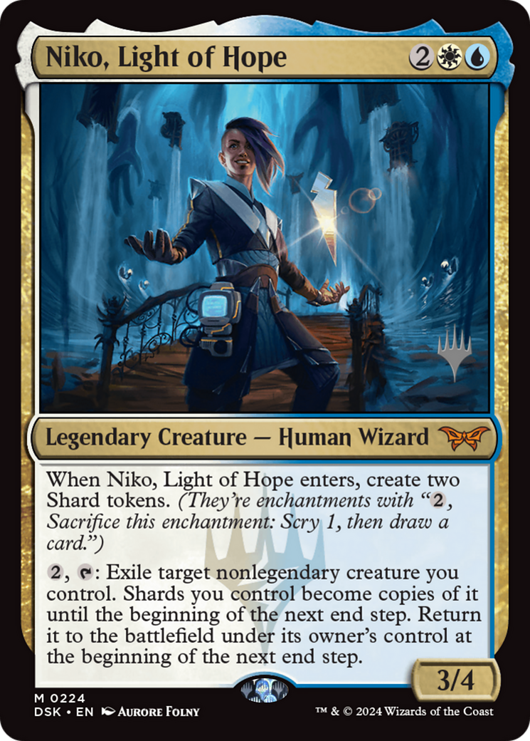 Niko, Light of Hope (PPDSK-224) [Duskmourn: House of Horror Promos] MTG Single Wizards of the Coast