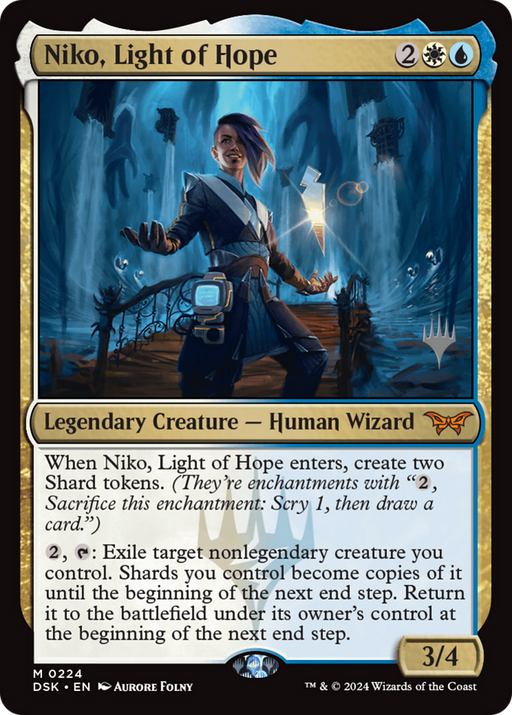 Niko, Light of Hope (PPDSK-224) [Duskmourn: House of Horror Promos] MTG Single Wizards of the Coast