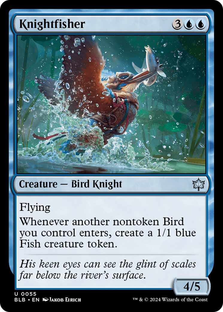 Knightfisher (BLB-055) [Bloomburrow] MTG Single Wizards of the Coast