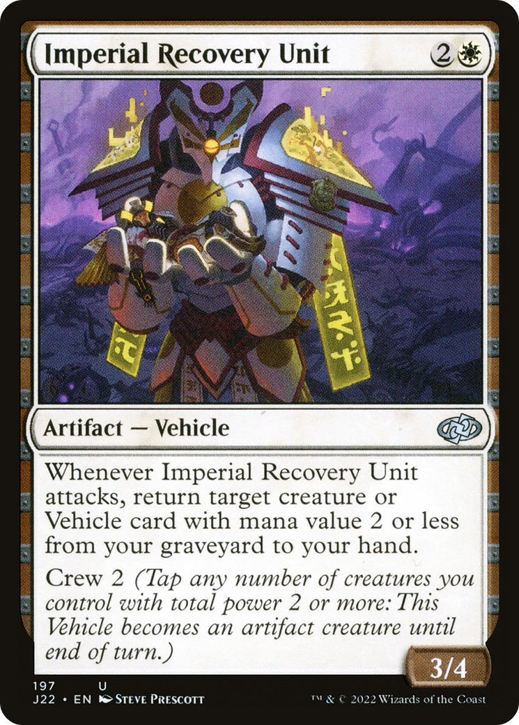 Imperial Recovery Unit (J22-197) [Jumpstart 2022] MTG Single Wizards of the Coast