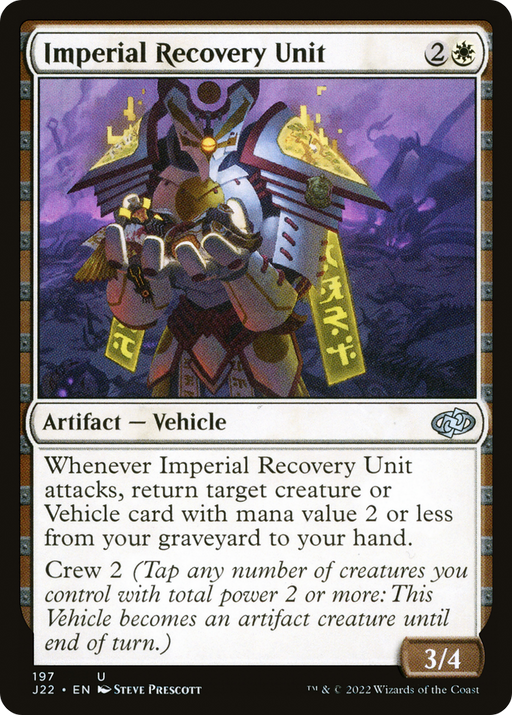 Imperial Recovery Unit (J22-197) [Jumpstart 2022] MTG Single Wizards of the Coast