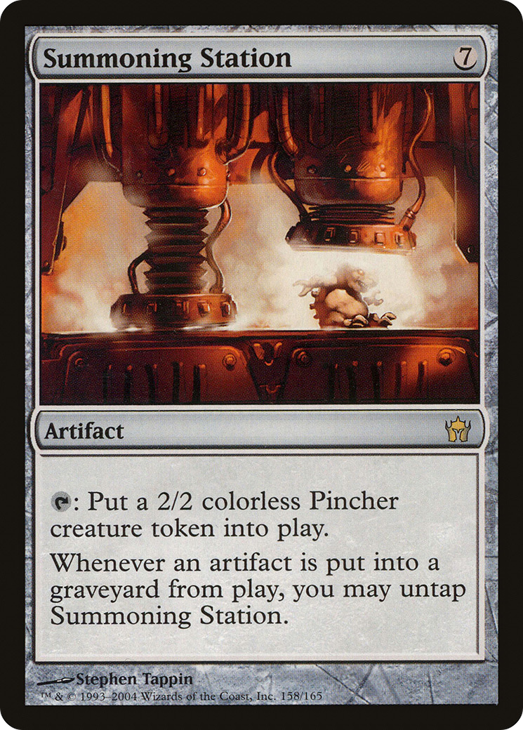 Summoning Station (5DN-158) [Fifth Dawn] MTG Single Wizards of the Coast