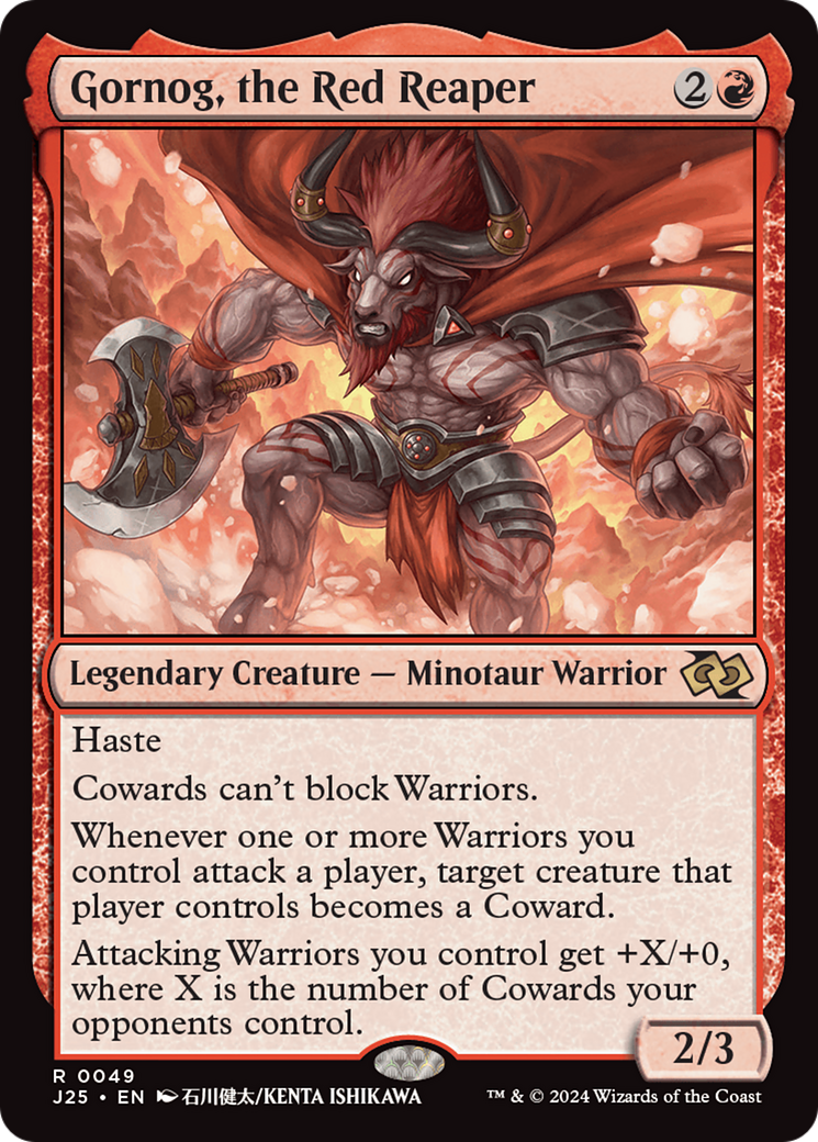 Gornog, the Red Reaper (Anime) (J25-049) [Foundations Jumpstart] MTG Single Wizards of the Coast