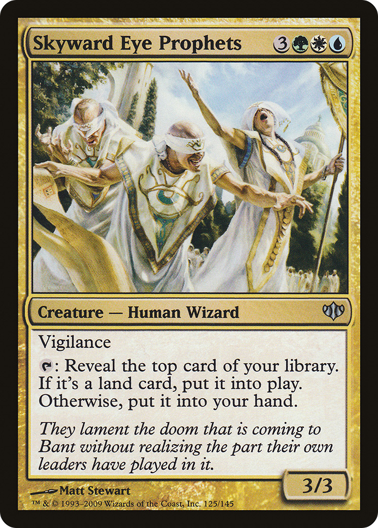 Skyward Eye Prophets (CON-125) [Conflux] MTG Single Wizards of the Coast