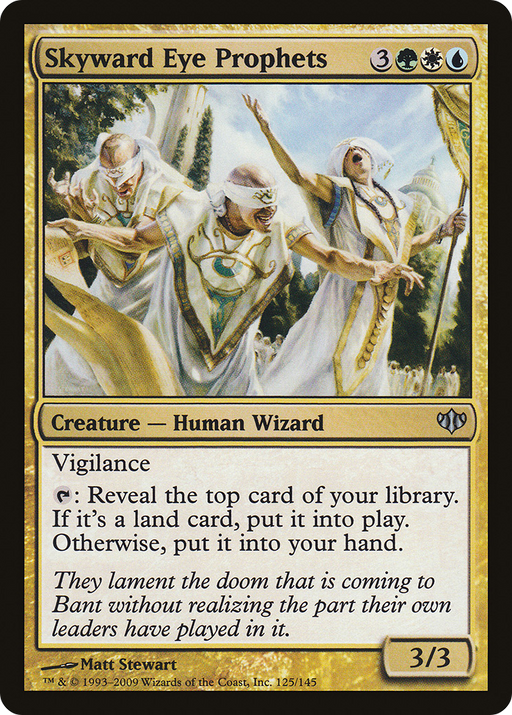 Skyward Eye Prophets (CON-125) [Conflux] Foil MTG Single Wizards of the Coast