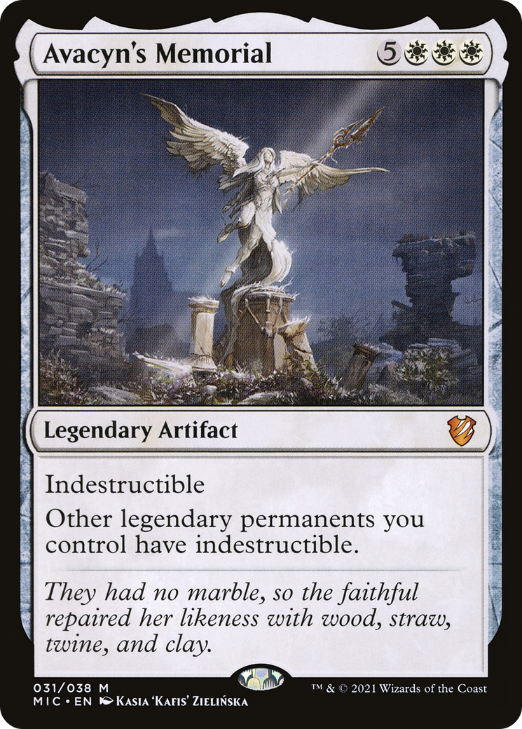 Avacyn's Memorial (MIC-031) [Midnight Hunt Commander] MTG Single Wizards of the Coast