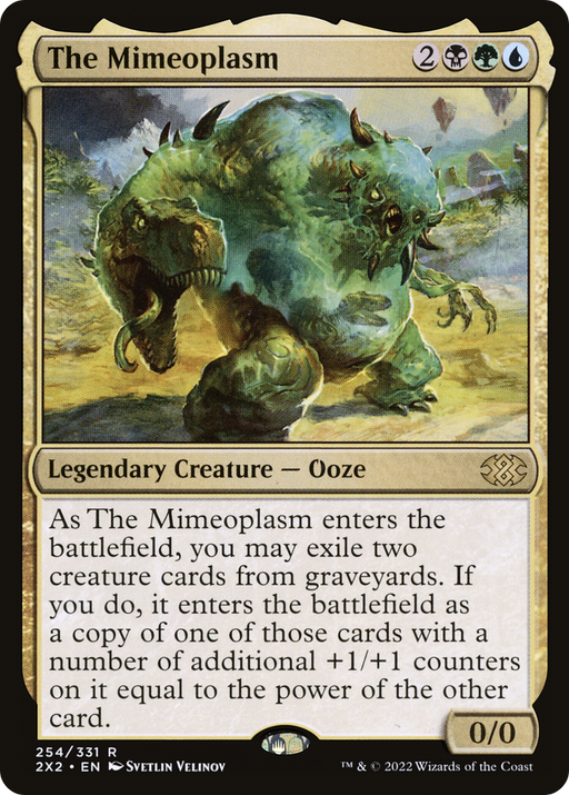 The Mimeoplasm (2X2-254) [Double Masters 2022] Foil MTG Single Wizards of the Coast