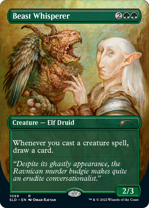 Beast Whisperer (SLD-1099) [Secret Lair] Drop (Borderless) MTG Single Wizards of the Coast