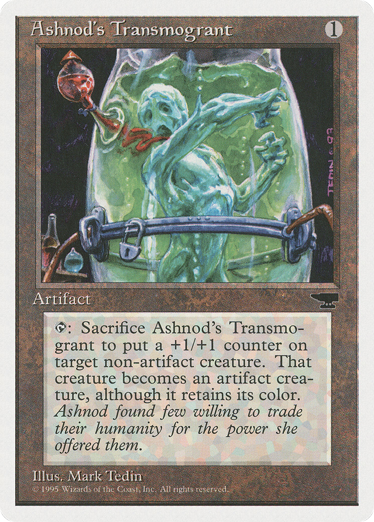 Ashnod's Transmogrant (CHR-093) [Chronicles] MTG Single Wizards of the Coast
