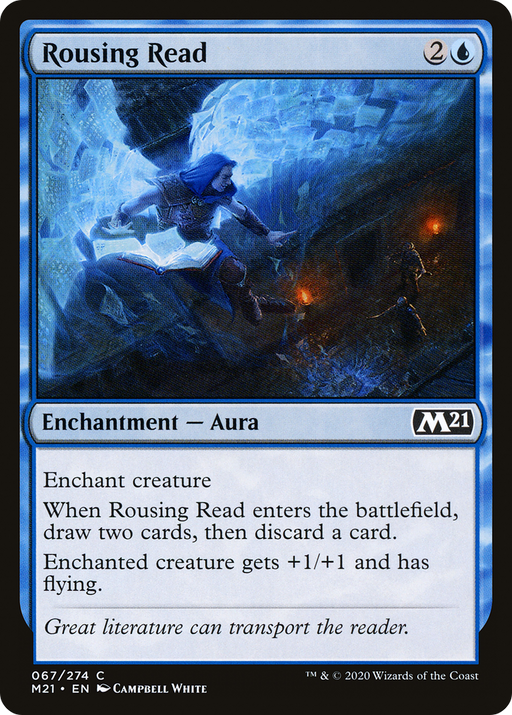 Rousing Read (M21-067) [Core Set 2021] MTG Single Wizards of the Coast