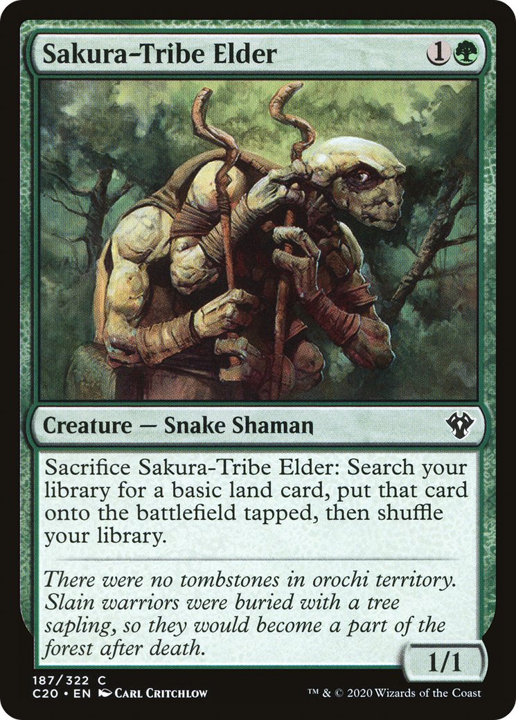Sakura-Tribe Elder (C20-187) [Commander 2020] MTG Single Wizards of the Coast