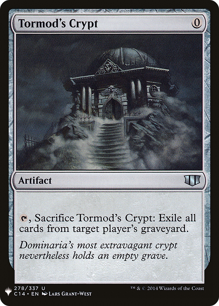 Tormod's Crypt (LIST-C14-278) [Mystery Booster] The List MTG Single Wizards of the Coast