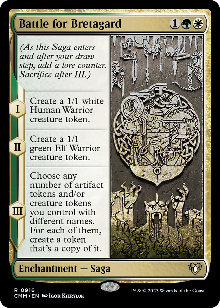 Battle for Bretagard (CMM-916) [Commander Masters] MTG Single Wizards of the Coast