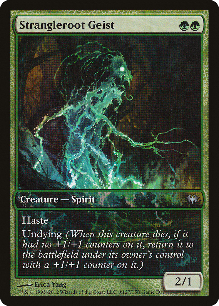 Strangleroot Geist (GAME-127) [Dark Ascension Promos] MTG Single Wizards of the Coast