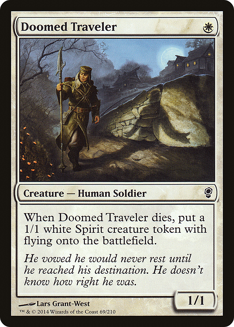 Doomed Traveler (CNS-069) [Conspiracy] MTG Single Wizards of the Coast