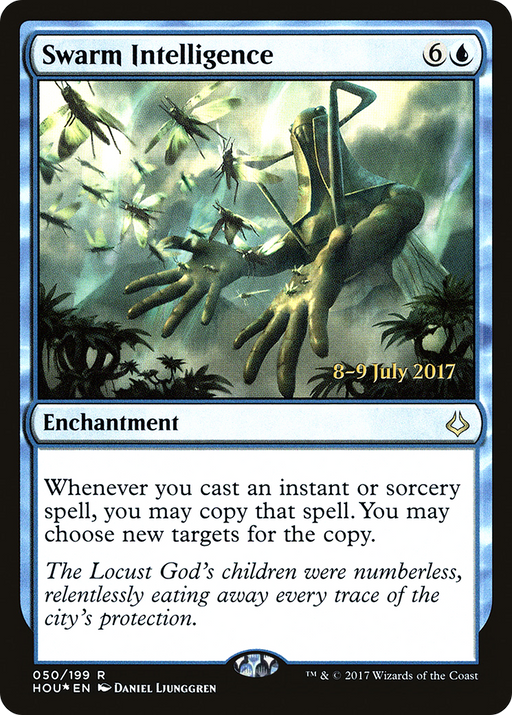 Swarm Intelligence (PRE-050) [Hour of Devastation Promos] Foil MTG Single Wizards of the Coast