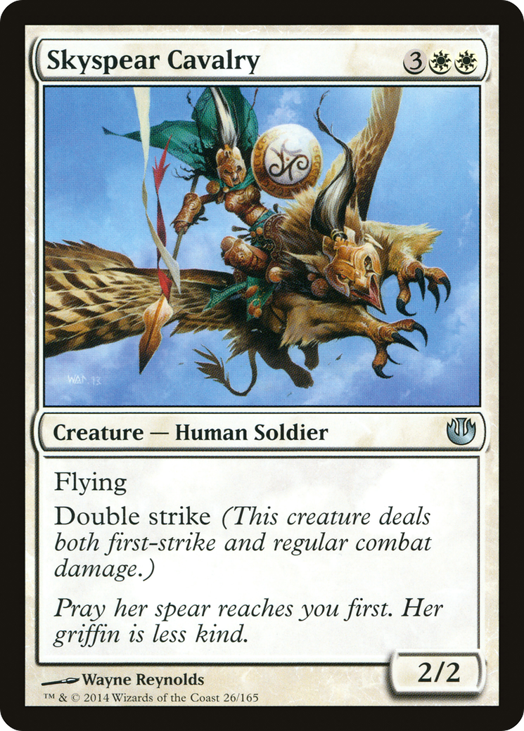 Skyspear Cavalry (JOU-026) [Journey into Nyx] MTG Single Wizards of the Coast