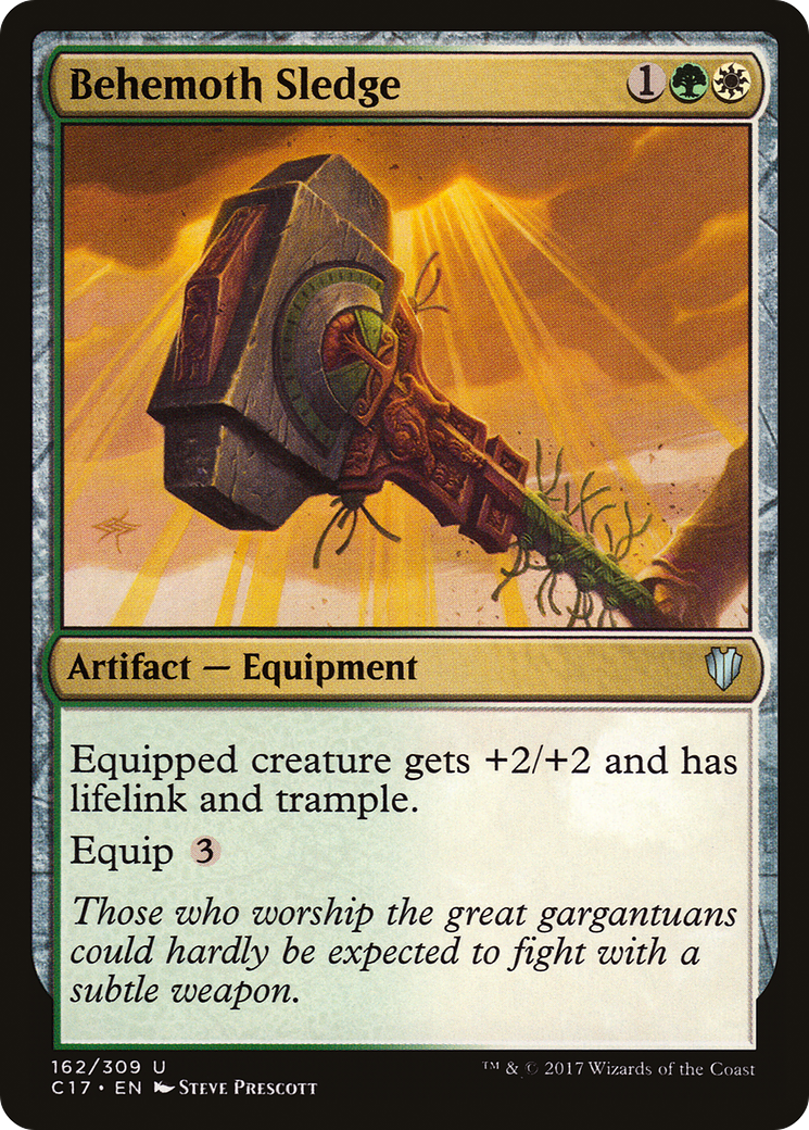 Behemoth Sledge (C17-162) [Commander 2017] MTG Single Wizards of the Coast