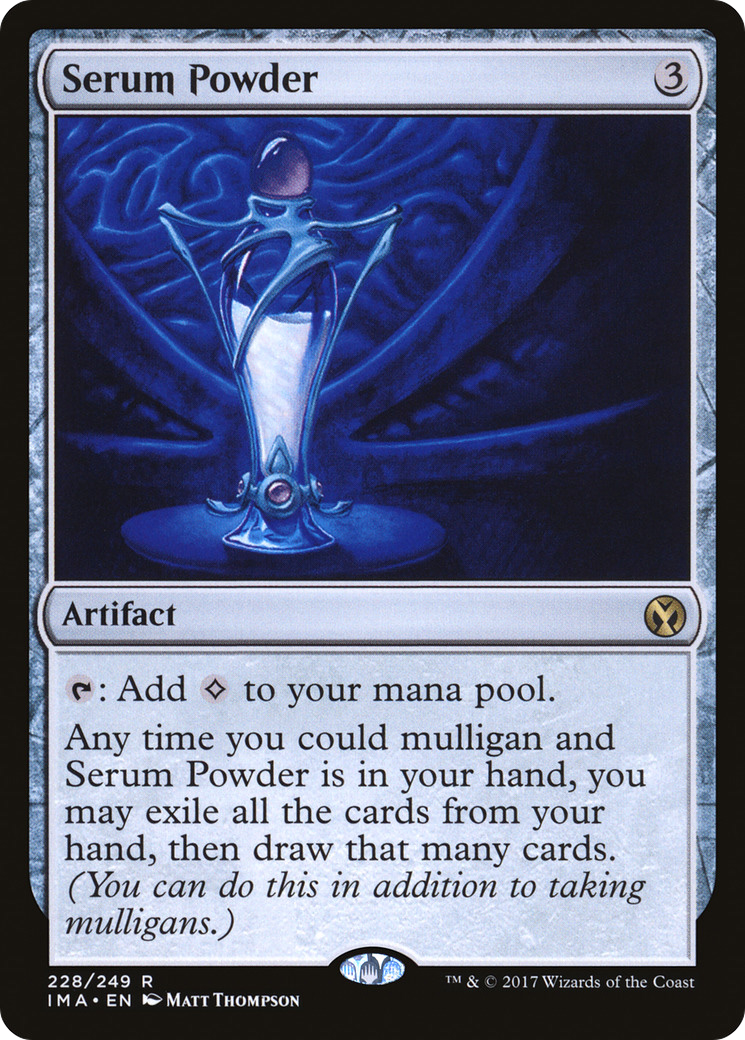 Serum Powder (IMA-228) [Iconic Masters] MTG Single Wizards of the Coast