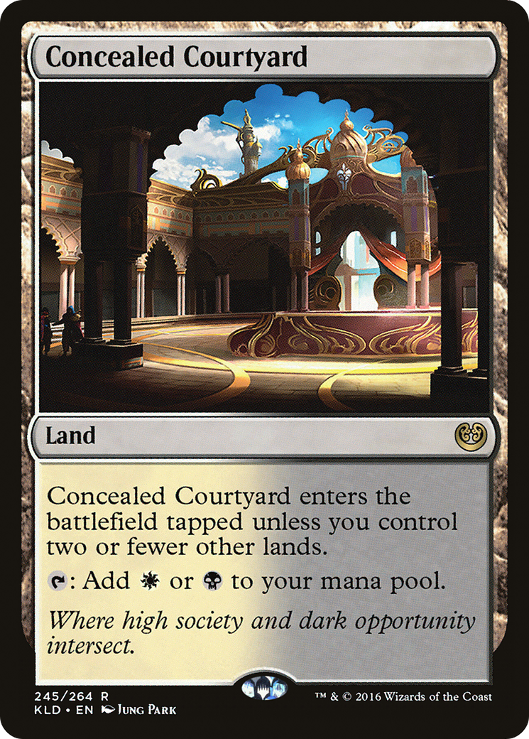Concealed Courtyard (KLD-245) [Kaladesh] MTG Single Wizards of the Coast