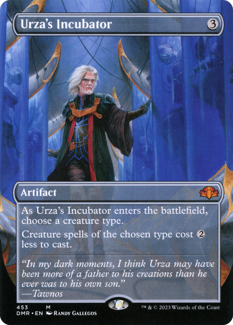Urza's Incubator (Borderless Alternate Art) [Dominaria Remastered] MTG Single Magic: The Gathering