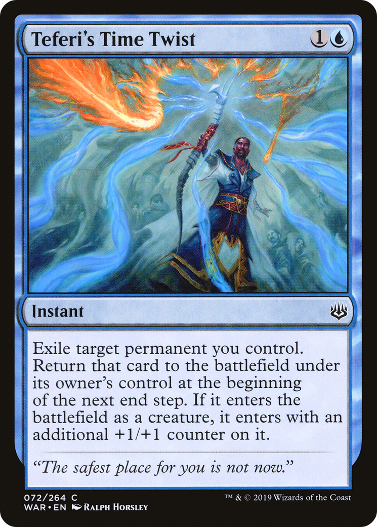 Teferi's Time Twist (WAR-072) [War of the Spark] MTG Single Wizards of the Coast