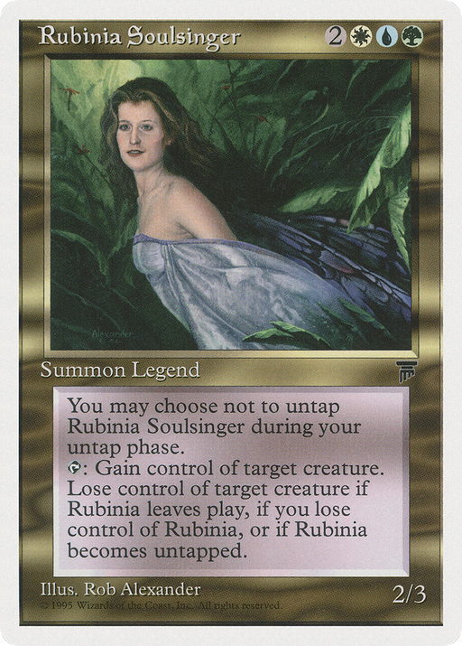 Rubinia Soulsinger (CHR-083) [Chronicles] MTG Single Wizards of the Coast