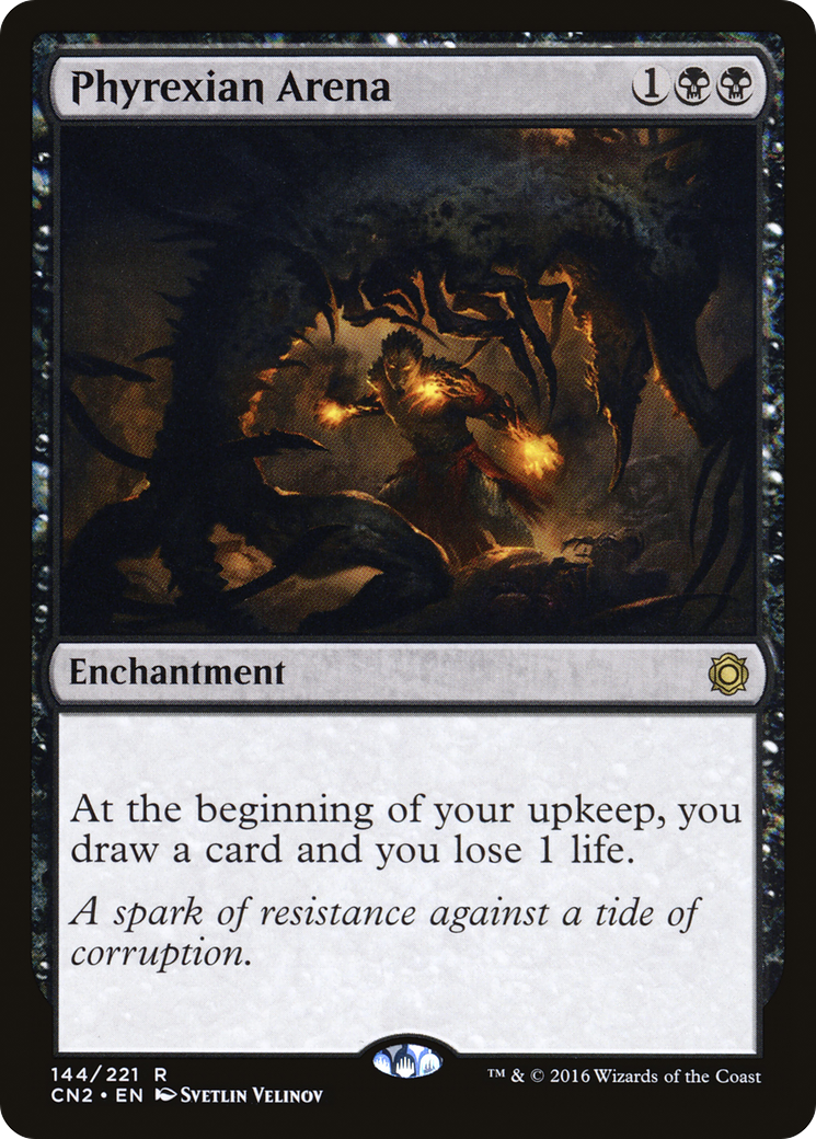 Phyrexian Arena (CN2-144) [Conspiracy: Take the Crown] MTG Single Wizards of the Coast