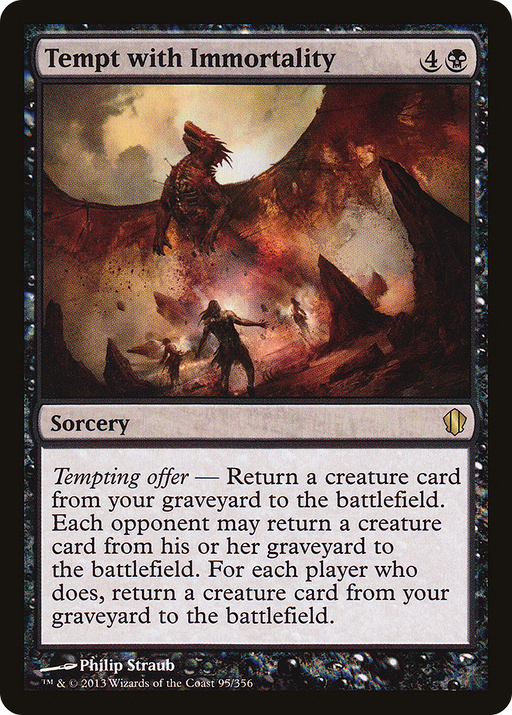 Tempt with Immortality (C13-095) [Commander 2013] MTG Single Wizards of the Coast