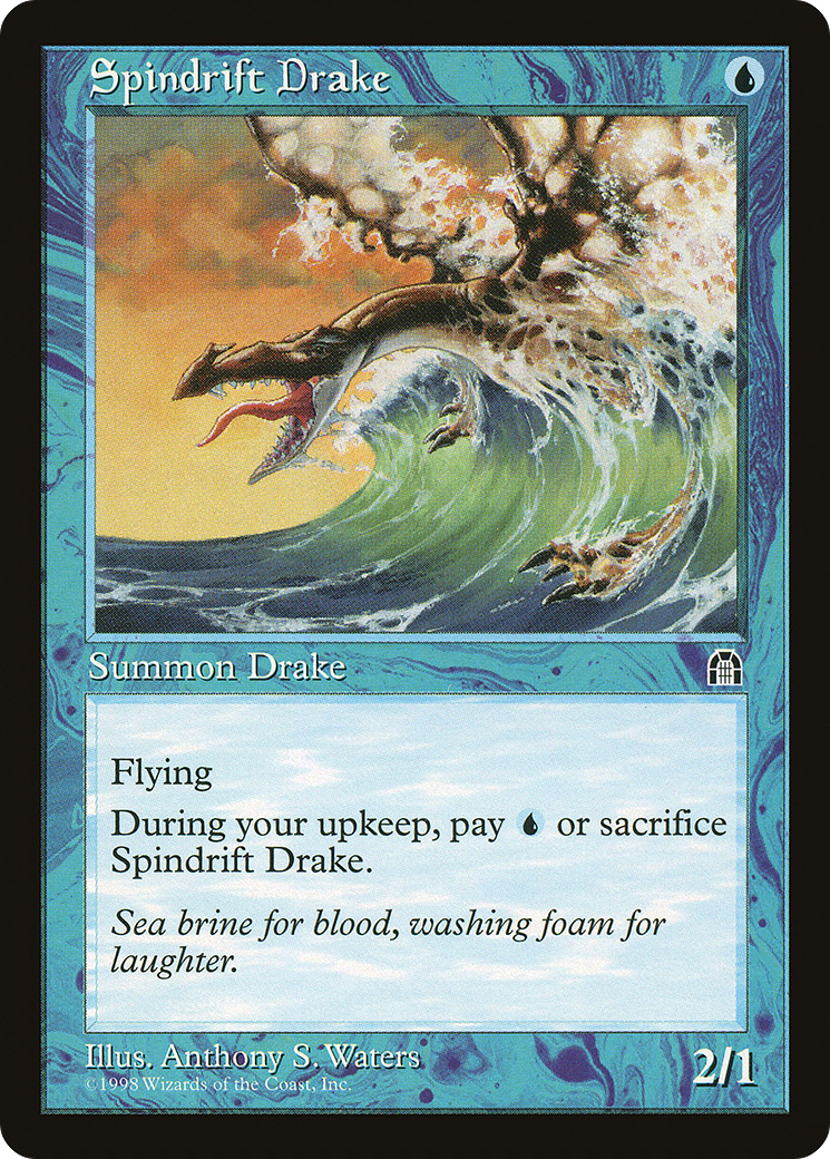 Spindrift Drake (STH-044) [Stronghold] MTG Single Wizards of the Coast