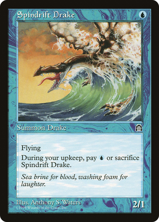 Spindrift Drake (STH-044) [Stronghold] MTG Single Wizards of the Coast