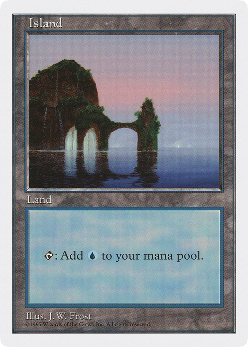 Island (434) (5ED-434) [Fifth Edition] MTG Single Wizards of the Coast