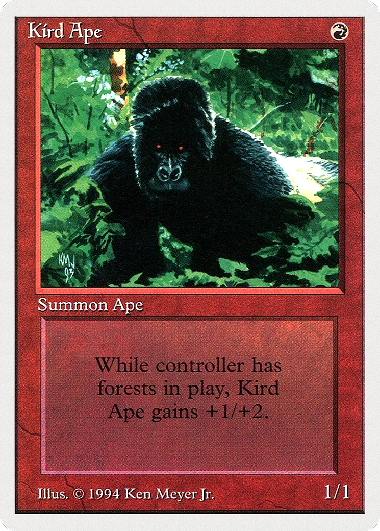 Kird Ape (SUM-161) [Misc] Summer Magic / Edgar MTG Single Wizards of the Coast