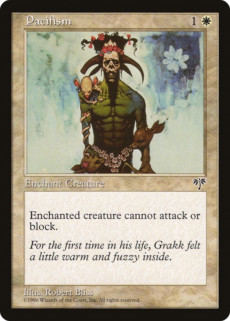 Pacifism (MIR-032) [Mirage] MTG Single Wizards of the Coast