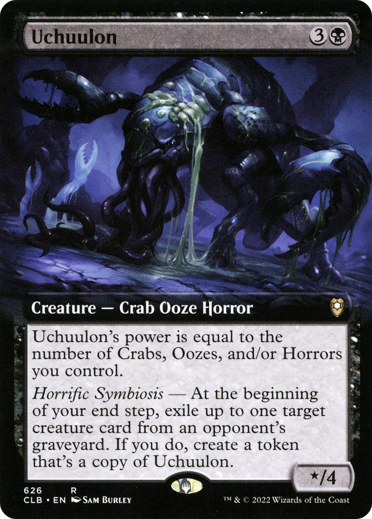 Uchuulon (CLB-626) [Commander Legends: Battle for Baldur's Gate] (Extended Art) MTG Single Wizards of the Coast