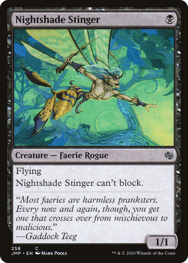 Nightshade Stinger (JMP-258) [Jumpstart] MTG Single Wizards of the Coast