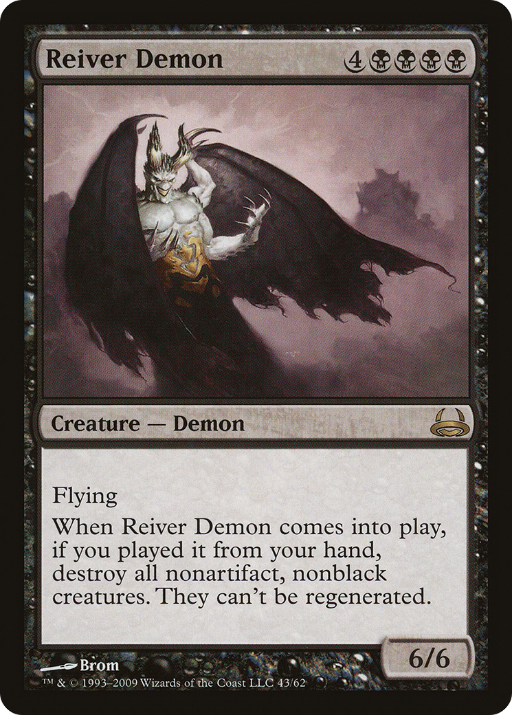 Reiver Demon (DDC-043) [Misc] Duel Decks: Divine vs. Demonic MTG Single Wizards of the Coast