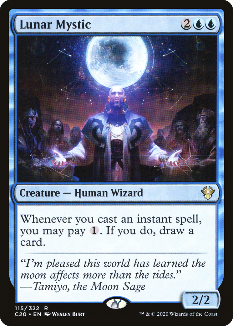 Lunar Mystic (C20-115) [Commander 2020] MTG Single Wizards of the Coast